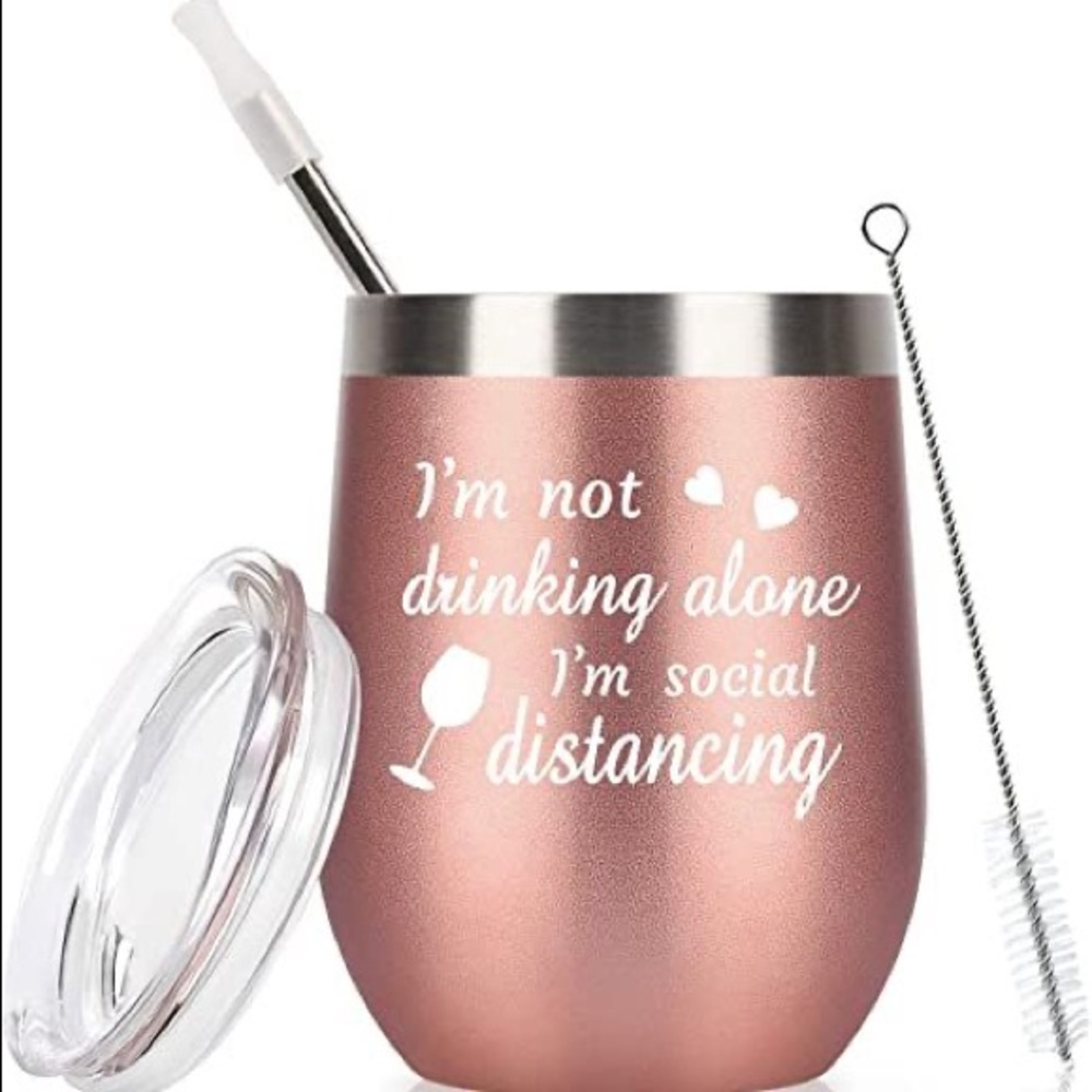 Rose Gold Tumbler 🍷